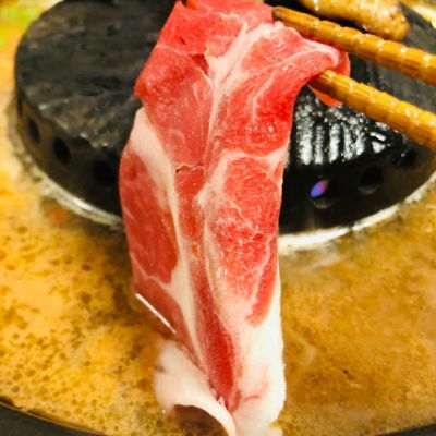 ラムち～ 2点ご購入 ラムしゃぶしゃぶ用 2パック200g×2 | 遠山ジビエとジンギスカン